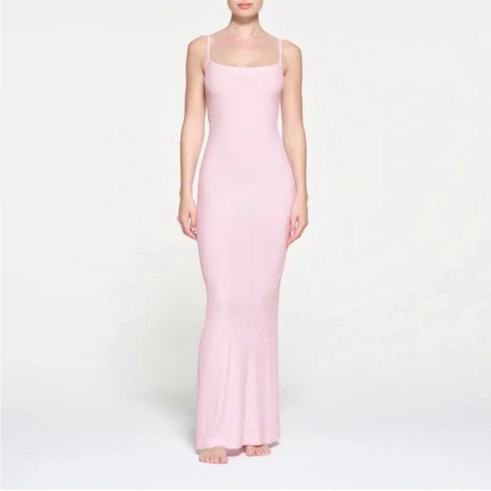 COPY - SKIMS SOFT lounge long slip dress | CHERRY BLOSSOM 🌸